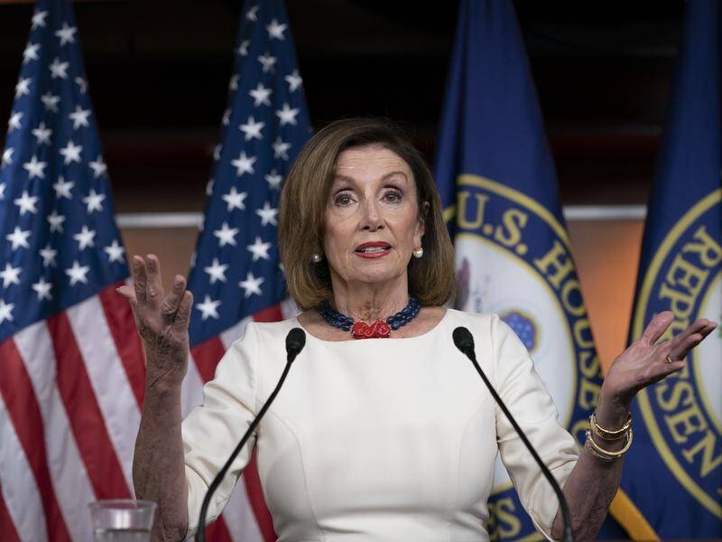 Nancy Pelosi is worried about Donald Trump's threats against those who helped a whistleblower.