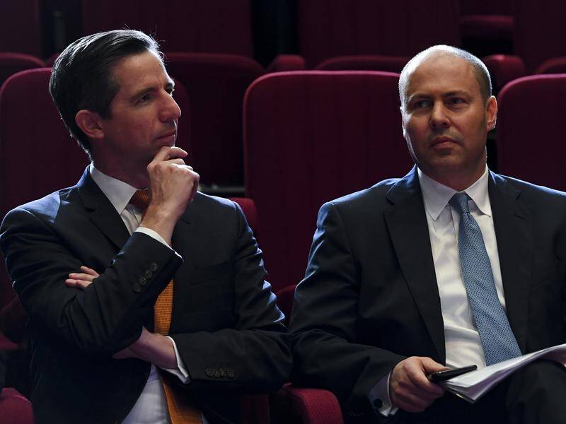 Finance Minister Simon Birmingham says the budget plan will keep the economy strong and people safe.