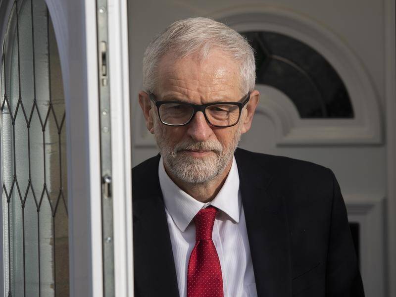 Jeremy Corbyn is facing calls to step down as Britain's Labour leader after the party's poll defeat.