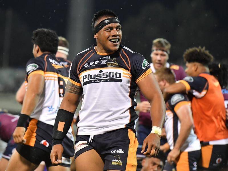 Allan Alaalatoa says the Brumbies are keen to maintain their Super Rugby AU home form vs the Rebels.