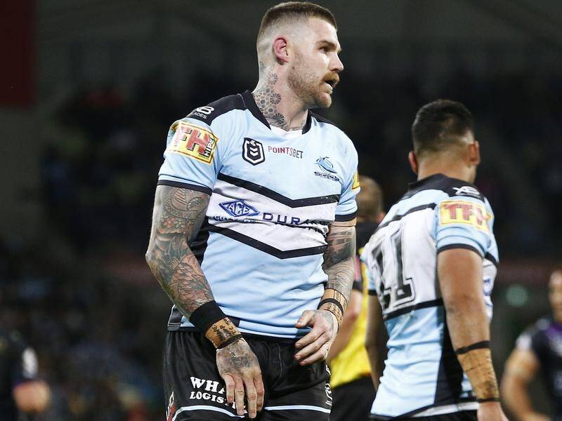Gordon Tallis suggested Josh Dugan (pic) should retire after the Cronulla centre was injured.