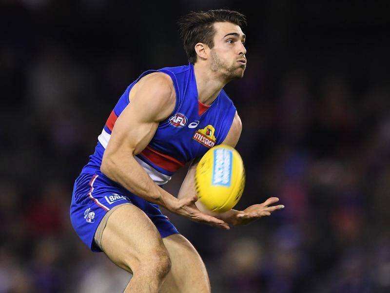 Easton Wood has played in all 21 Western Bulldogs games this AFL season.