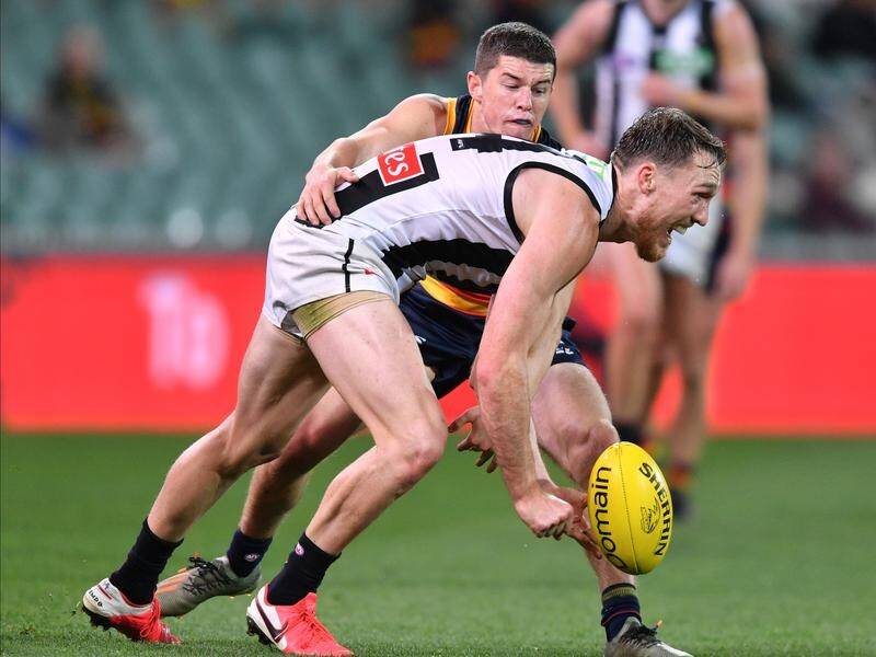 Collingwood's Jack Madgen is on the cusp on making a belated AFL finals appearance.