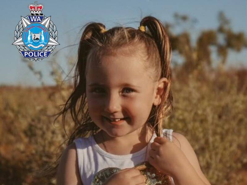 A land search for Cleo Smith is winding down as WA police focus on possible abduction.