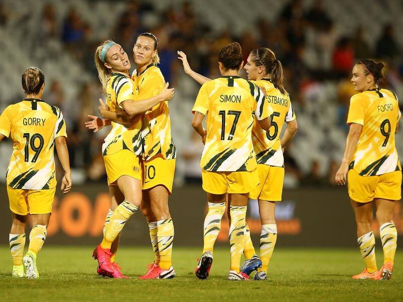 The Matildas face China on Thursday having celebrated 13 goals in their two Olympic qualifiers.
