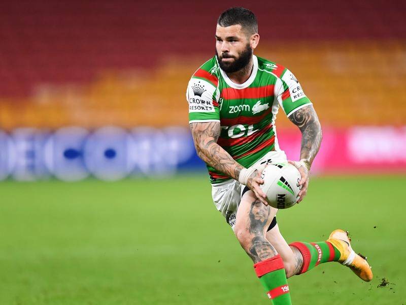 Adam Reynolds scored a try and seven goals as he closes in on Eric Simms' scoring record for Souths.
