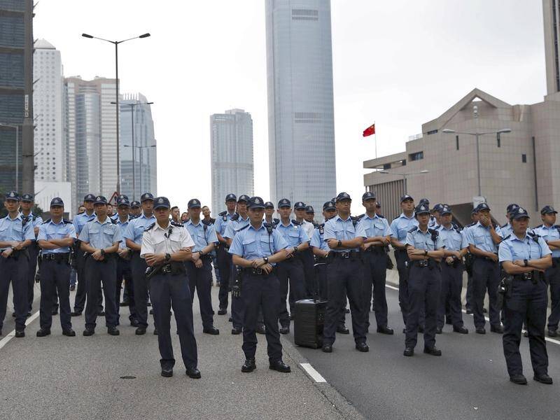 China says foreign comments on the mass protests that have swept Hong Kong are hypocritical.
