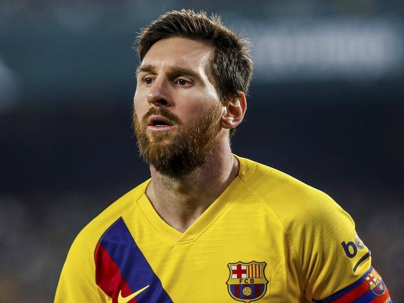 Lionel Messi says he and his teammates will take a 70 per cent pay cut to support Barcelona staff.